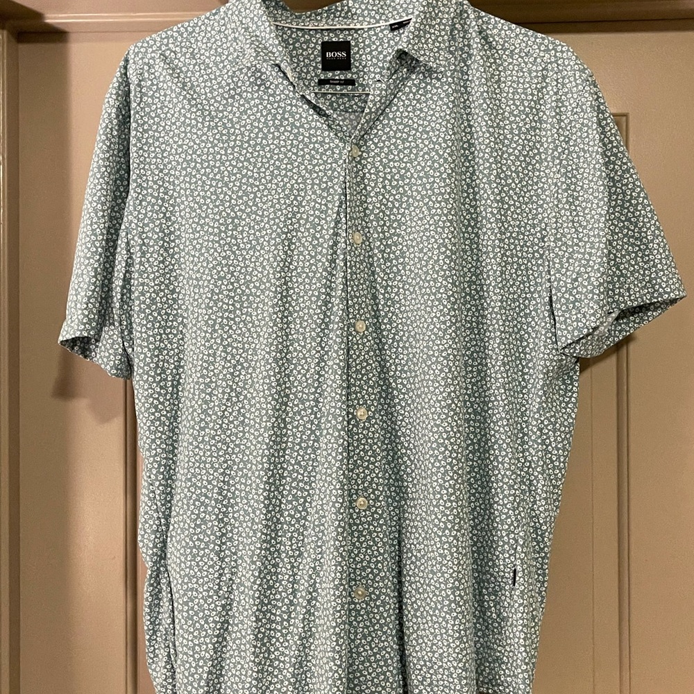 Hugo Boss Flower Shirt